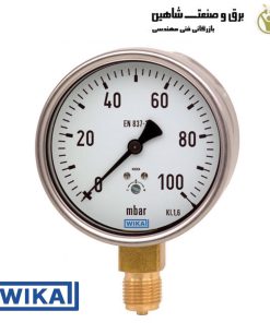 گیج فشار استیل ضد زنگ wika مدل 612.20 ویکا