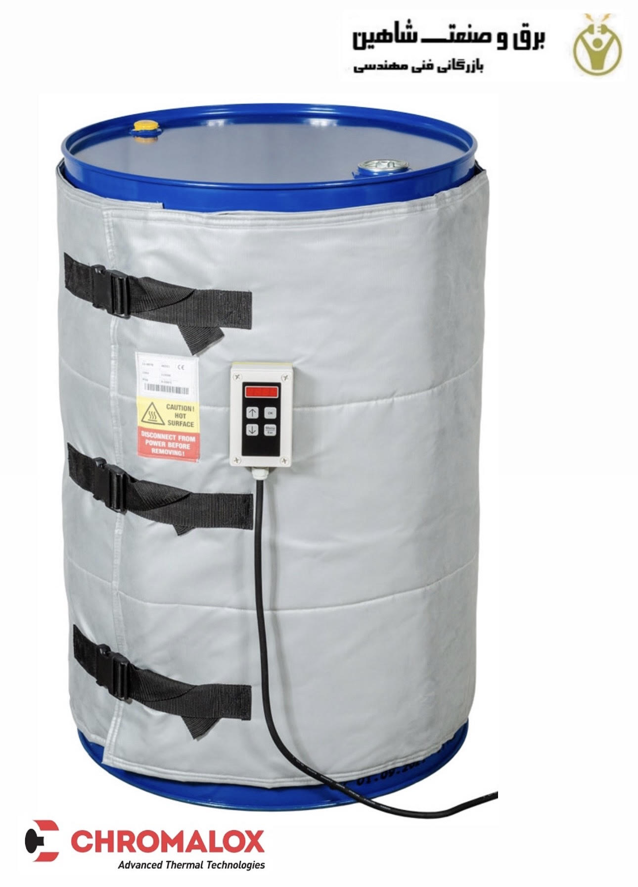 بخاری اتوماتیک درام با کنترل ترموستاتیک Chromalox مدل CFR1500 کرومالوکس