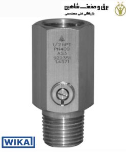 اسنابر گیج فشار 1/2 اینچ wika مدل 910.12 ویکا