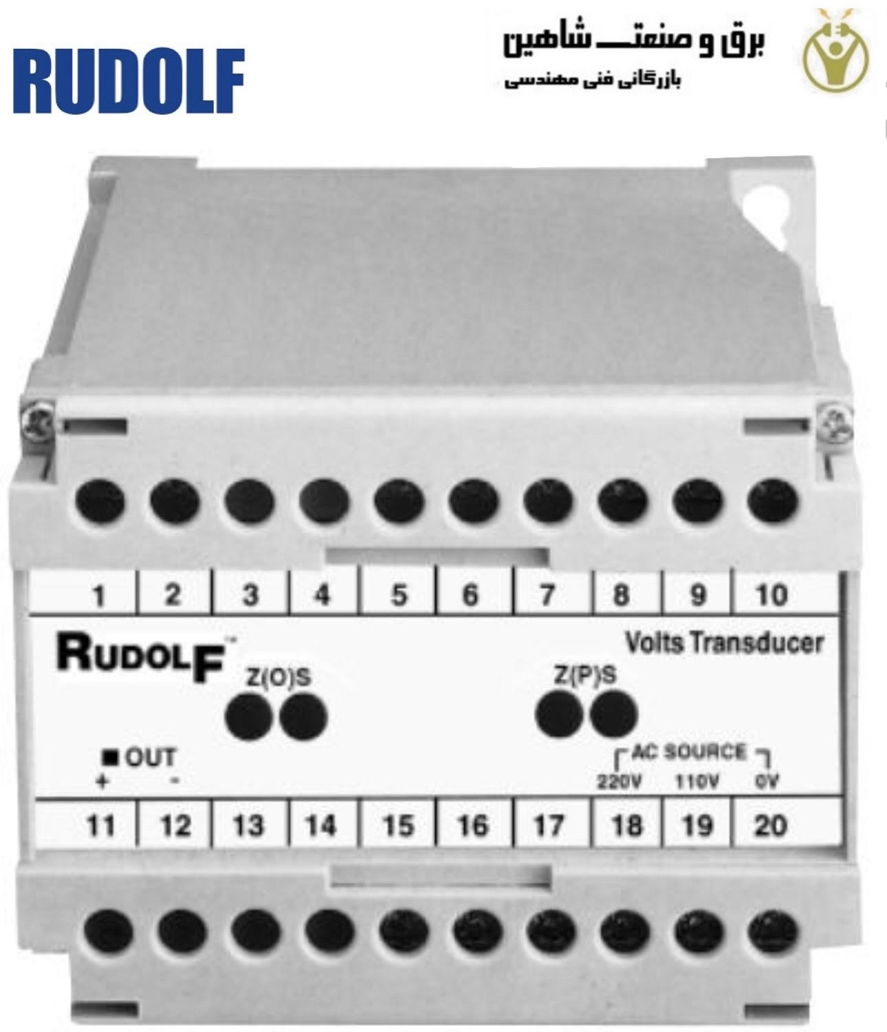 ترانسدیوسر ولتاژی RUDOLF مدل RTX-V-V4P603 رودولف