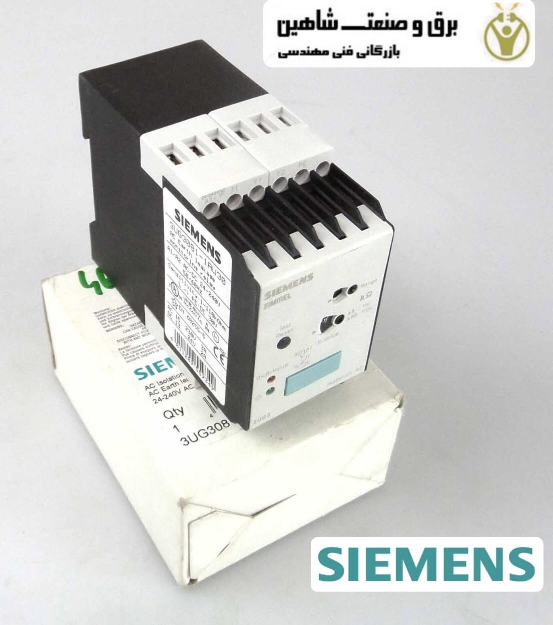 رله نشتی زمین siemens مدل 3UG3082-1AW30 زیمنس