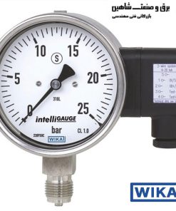 گیج فشار با سیگنال خروجی wika مدل PGT23.100 ویکا