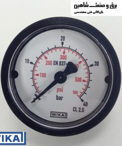 گیج فشار wika مدل MSD50F1/4 ویکا