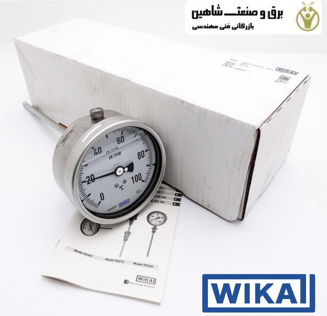 دماسنج wika مدل A5500 ویکا
