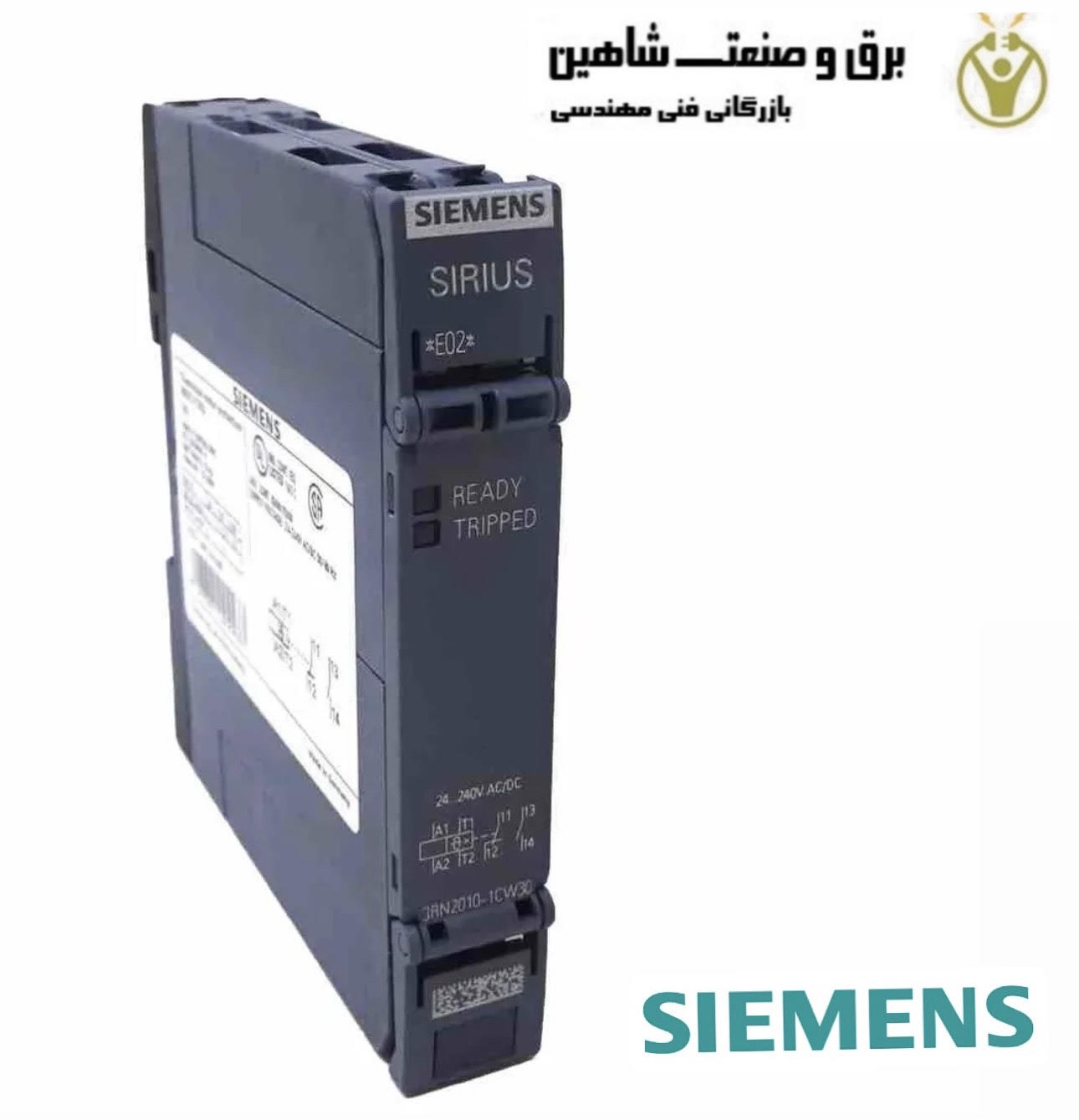 رله محافظ موتور ترمیستور siemens مدل 3RN2010-1CW30 زیمنس کد قدیمی 3RN1010-1CW00