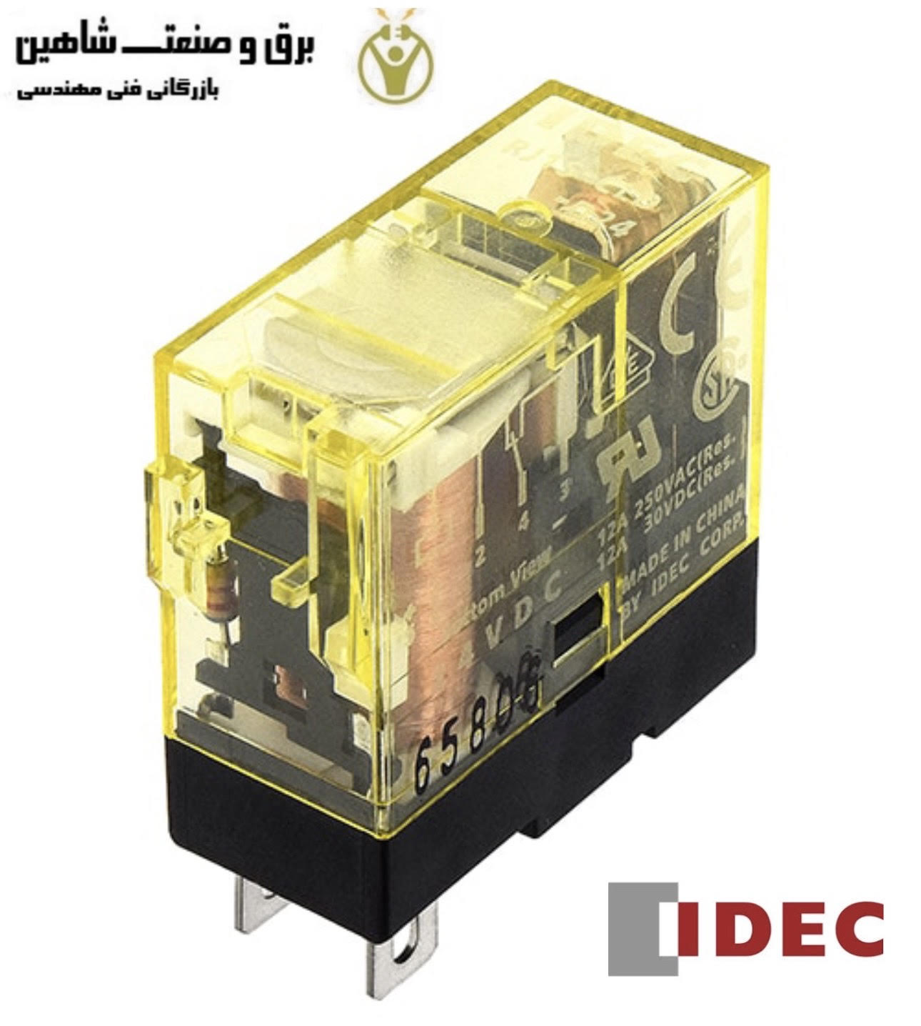 رله برق IDEC مدل RJ2S-CL-A220 ایدک