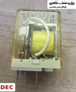 رله کمکی idec izumi مدل rm2s-uc-ac24 ایدک ایزومی