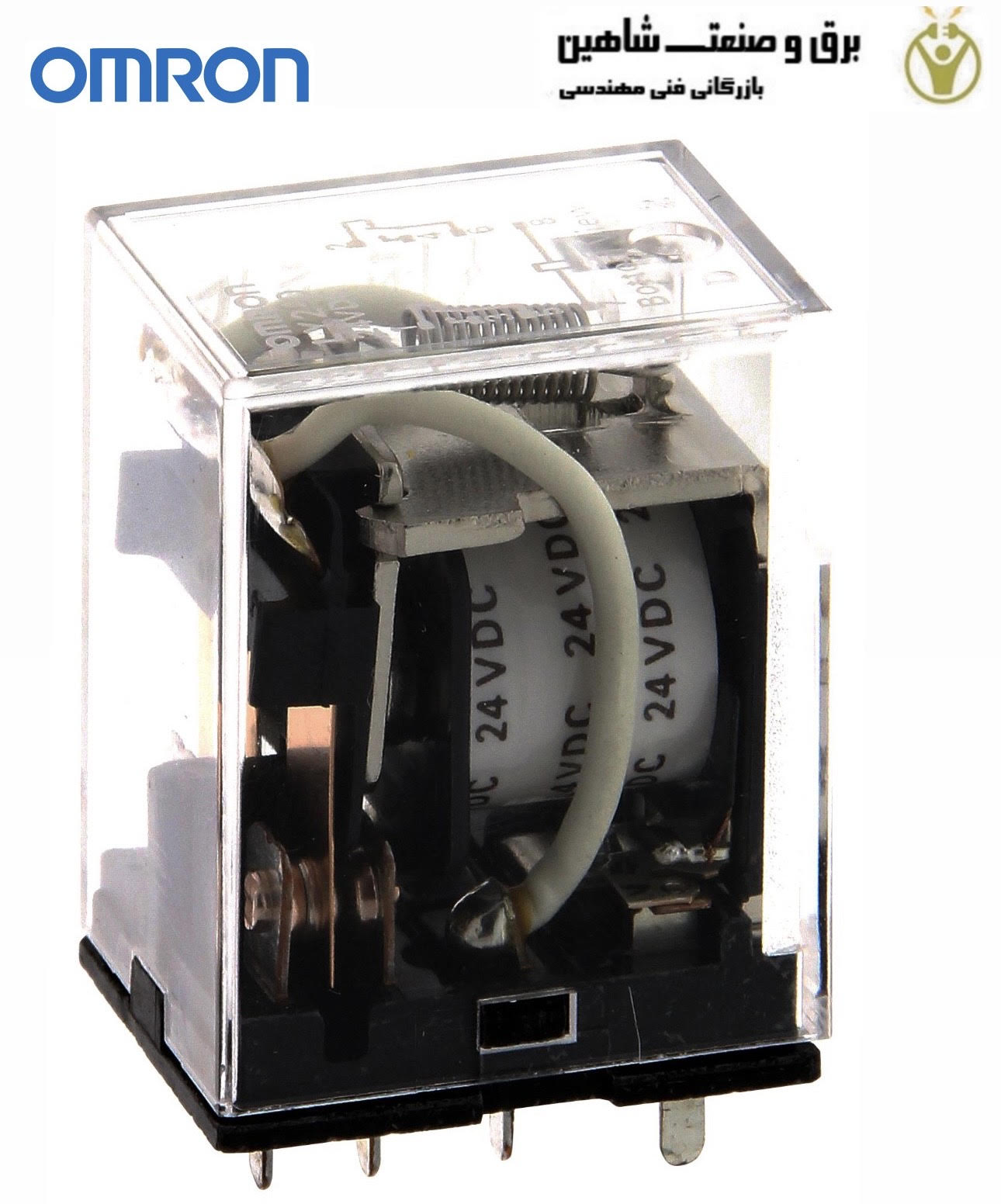 رله برق Omron مدل LY2 100/110VDC امرون