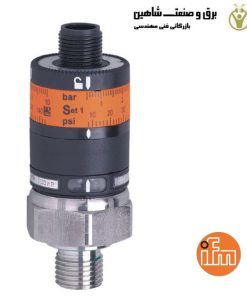 سوئیچ فشار الکترونیکی با تنظیم بصری نقطه سوئیچ ifm مدل PK5524