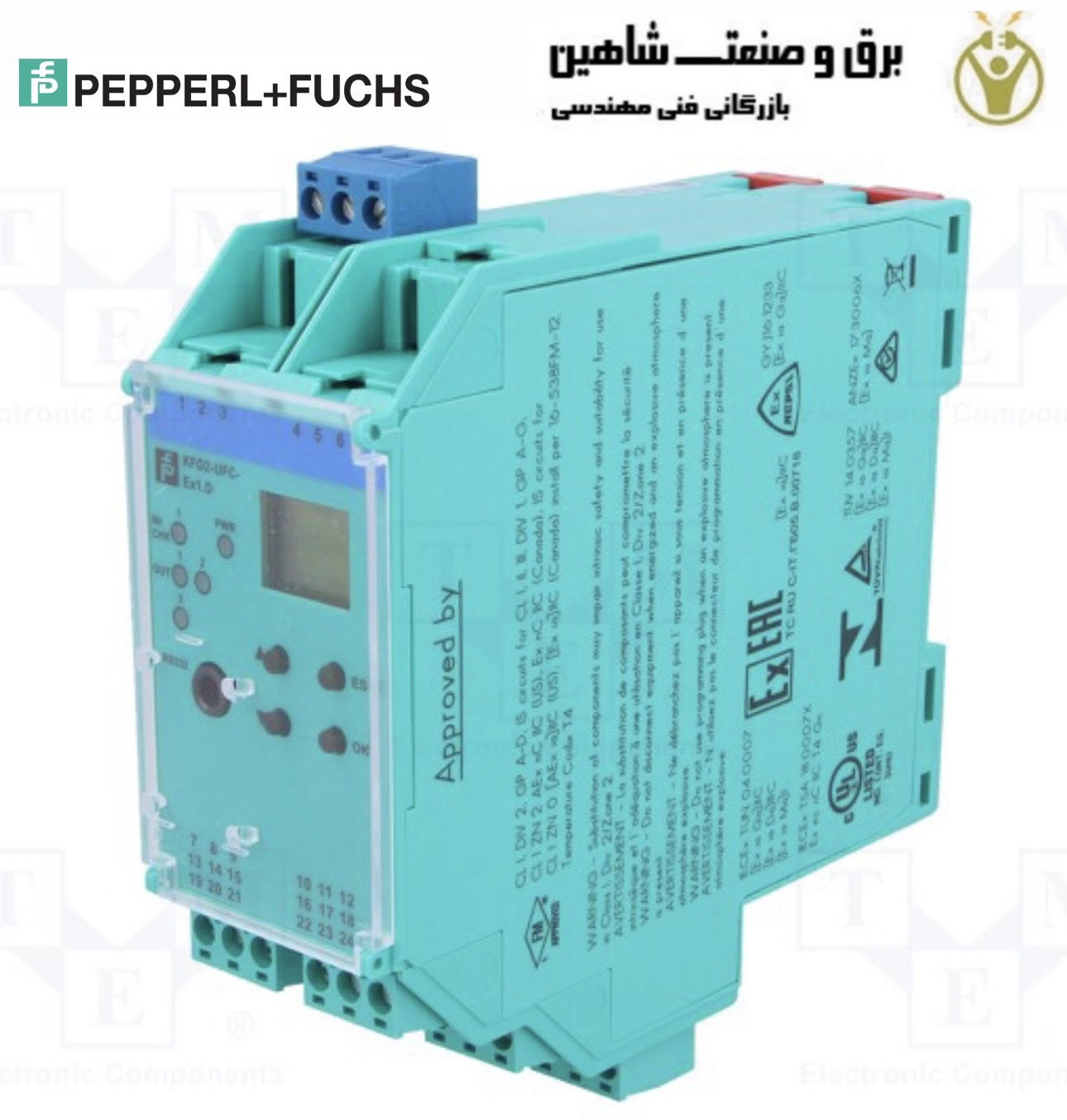 مبدل فرکانس Pepperl+Fuchs مدل KFD2-UFC-Ex1.D کد 231194 پپرل فوکس