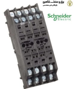 پایه پیچ سوکت نصب در جلو schneider مدل REL91350 اشنایدر برای اتصال رله کمکی