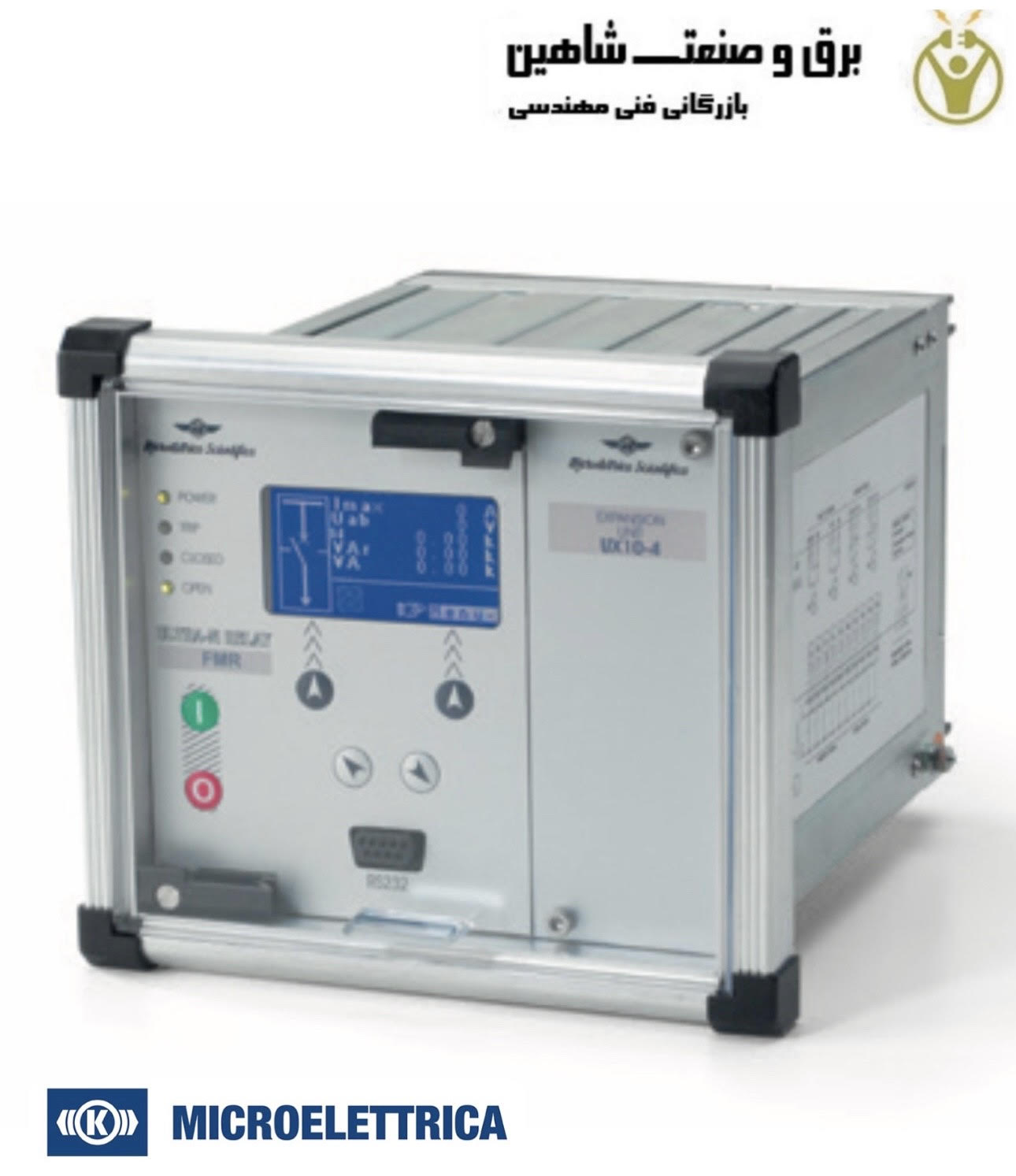 رله حفاظتی 3 طرفه ترانسفورماتور دیفرانسیل MICROELETTRICA مدل DTMR3-TX میکرو الکتریک