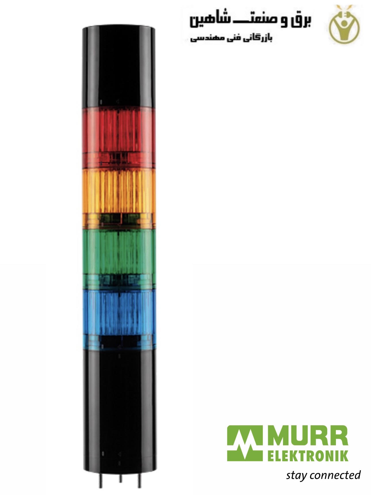 برج سیگنال murrelektronik مدل 4000-76502-6531000 مورالکترونیک مجهز به ماژول های LED