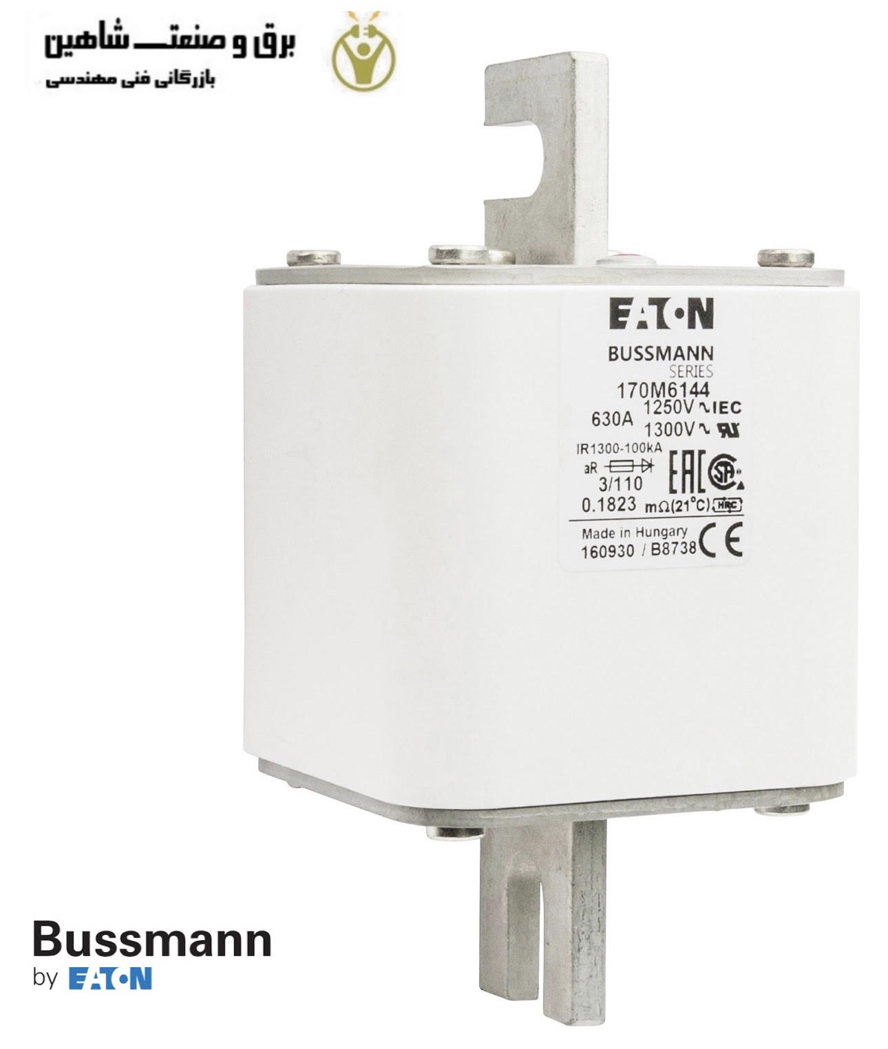 فیوز سریع ولتاژ پایین bussmann-eaton مدل 170M6144 ایتون
