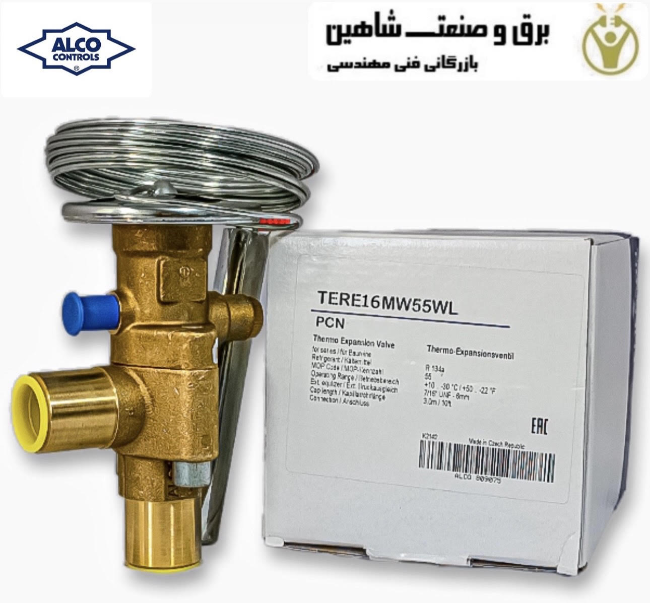 شیر انبساط ترموستاتیک ALCO مدل TERE31MW55WL آلکو