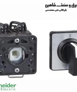 سوئیچ روتاری بادامک 45 درجه ولت متری SCHNEIDER مدل K1F027MCH اشنایدر