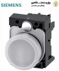چراغ نشانگر 22 میلیمتری SIEMENS مدل 3SU1106-6AA60-1AA0 زیمنس