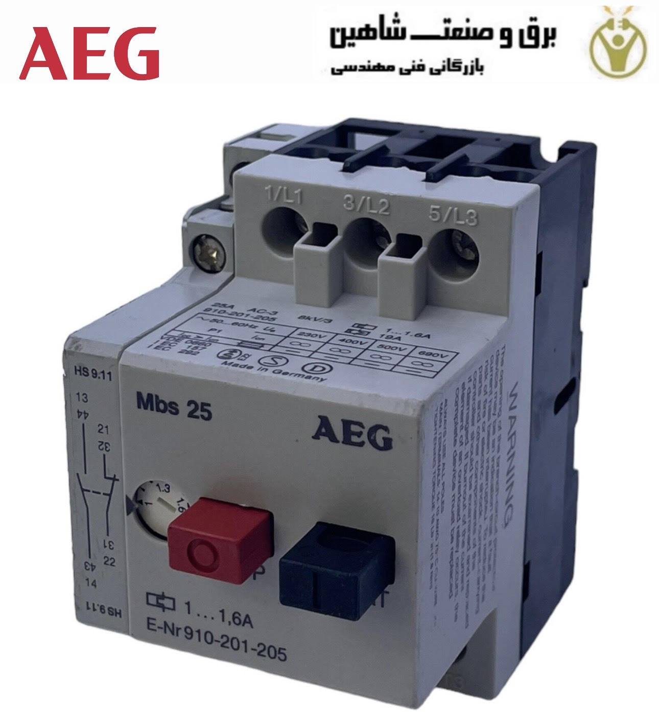 استارت موتور دستی AEG مدل HS 9K0001-MbS25 کد 254519