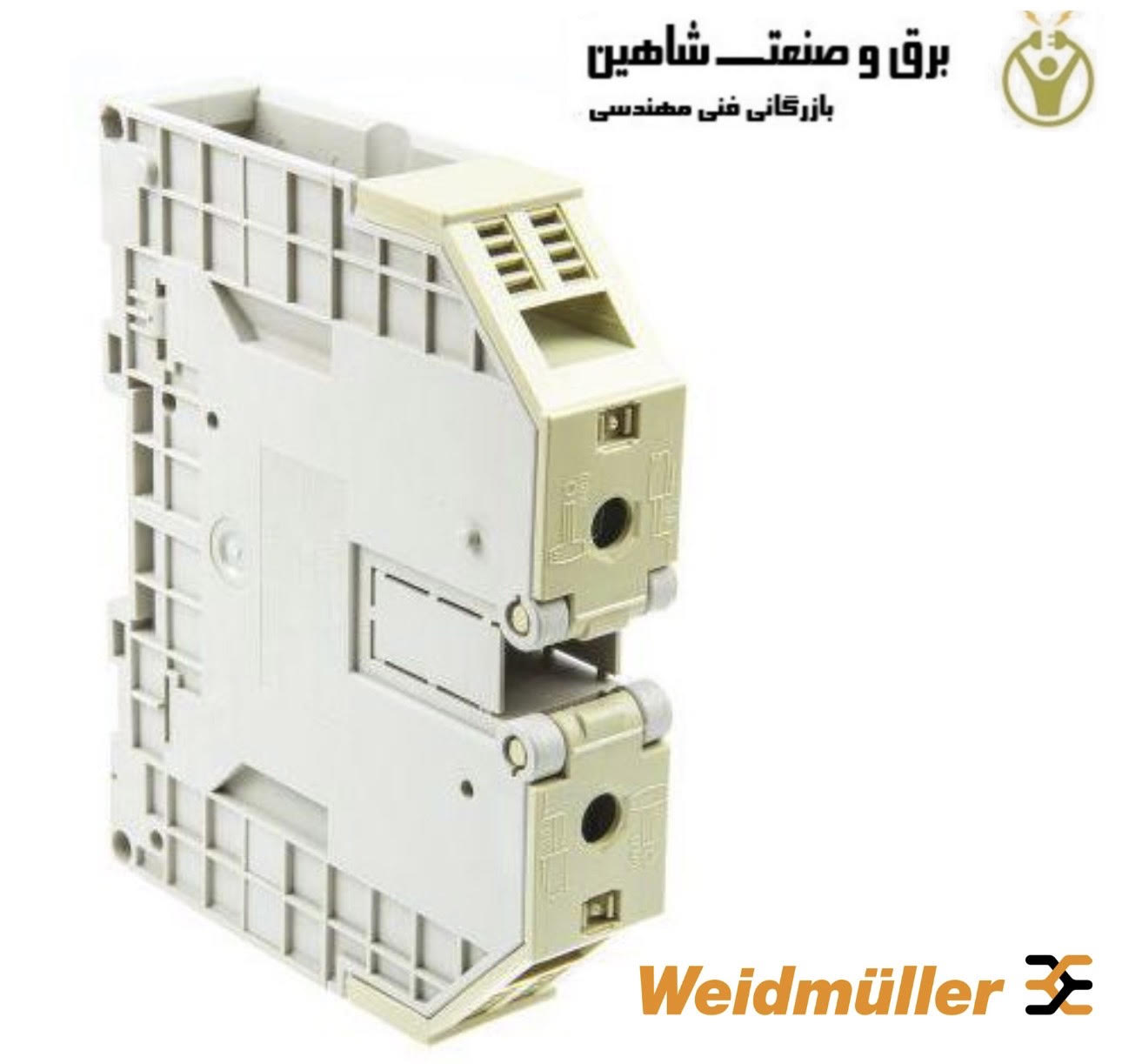 بلوک ترمینال قهوه ای سری WDU برند WEIDMULLER مدل 1024600000 کد WDU 70/95 وایدمولر