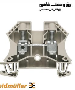 بلوک ترمینال قهوه ای سری WDU برند WEIDMULLER مدل 1020300000 کد wdu10 وایدمولر