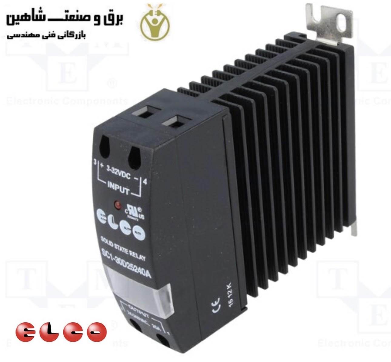 رله حالت جامد ELCO SRL مدل SC1-30D25240A