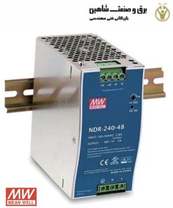 منبع تغذیه MEAN WELL مدل NDR-240-24