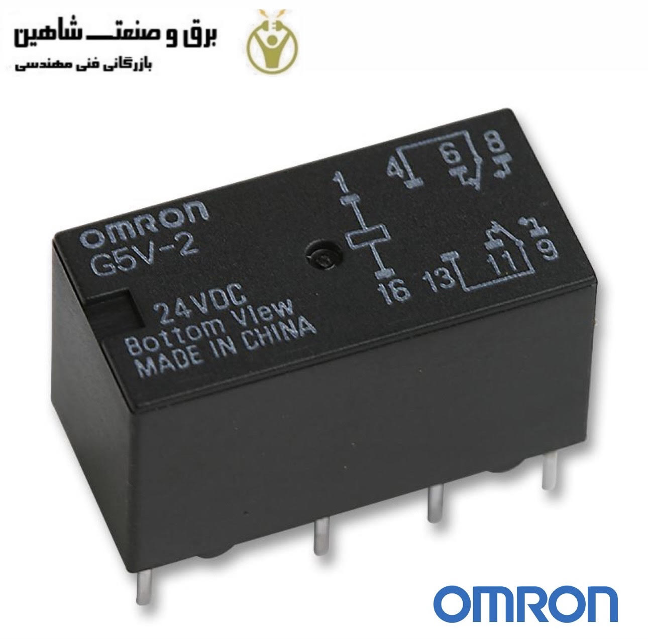 رله سیگنال نصب PCB برند OMRON مدل G5V2-24 امرون