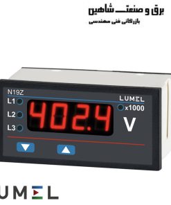 آمپرمتر دیجیتال AC برند lumel مدل N19Z E1K8DH51000M0 لومل