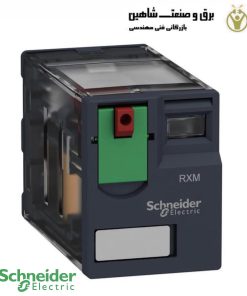 رله پلاگین مینیاتوری schneider مدل RXM4AB1P7 اشنایدر