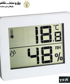 دماسنج و رطوبت سنج دیجیتال فوق تخت tfa مدل 30.5027