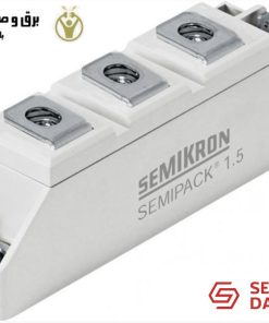 ماژول تریستور semikron danfoss مدل SKKT106/12E سمیکرون دانفوس معادل SKKT106/16E