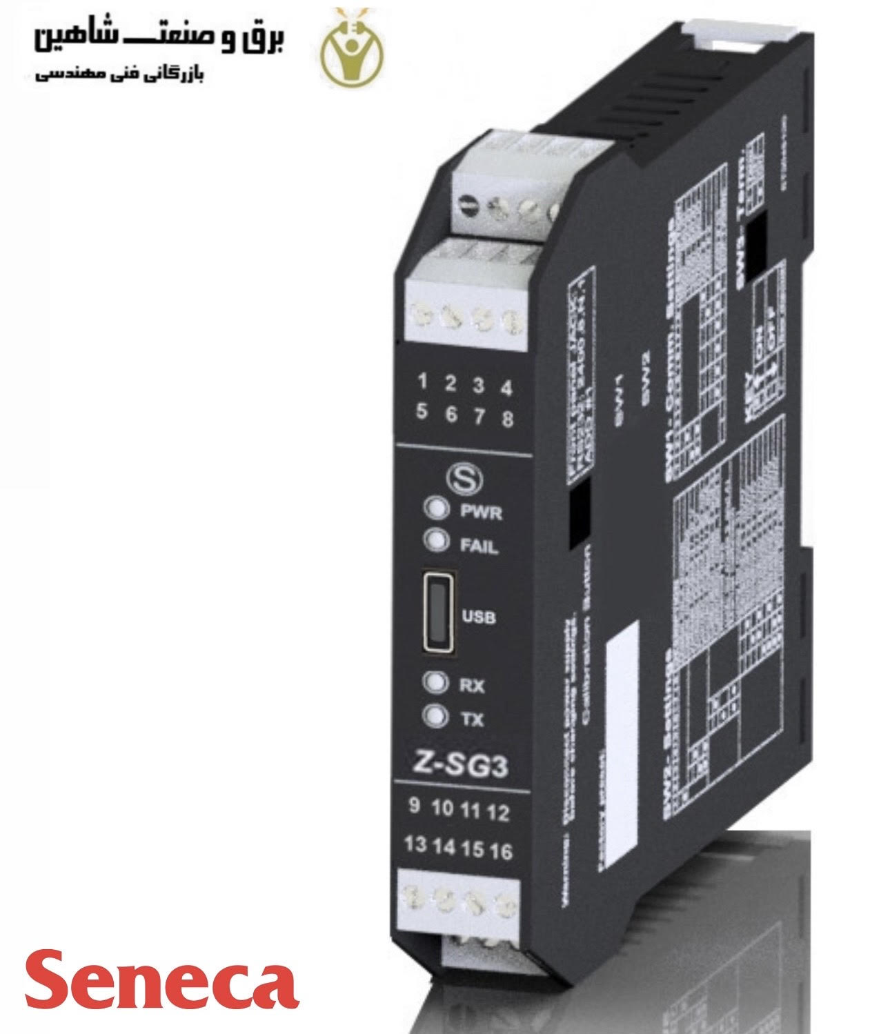 مبدل لودسل (کرنش سنج) SENECA مدل Z-SG سنکا
