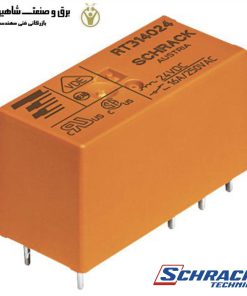 رله برق پایه PCB برند SCHRACK مدل RT314024