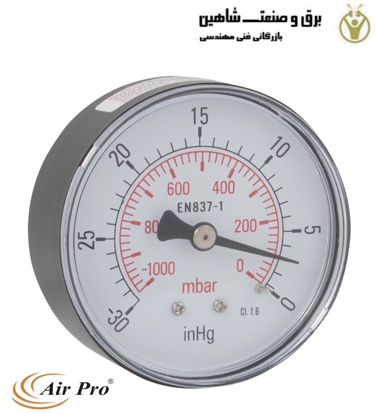 مانومتر وکیوم گیج Air-Pro مدل VG50-01R