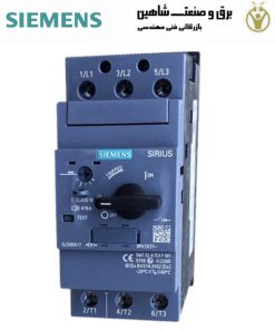 مدارشکن محفاظ موتور سایز S2 برند siemens مدل 3RV2031-4DA10 زیمنس