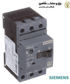 مدارشکن محفاظ موتور siemens مدل 3RV1011-1BA10 زیمنس