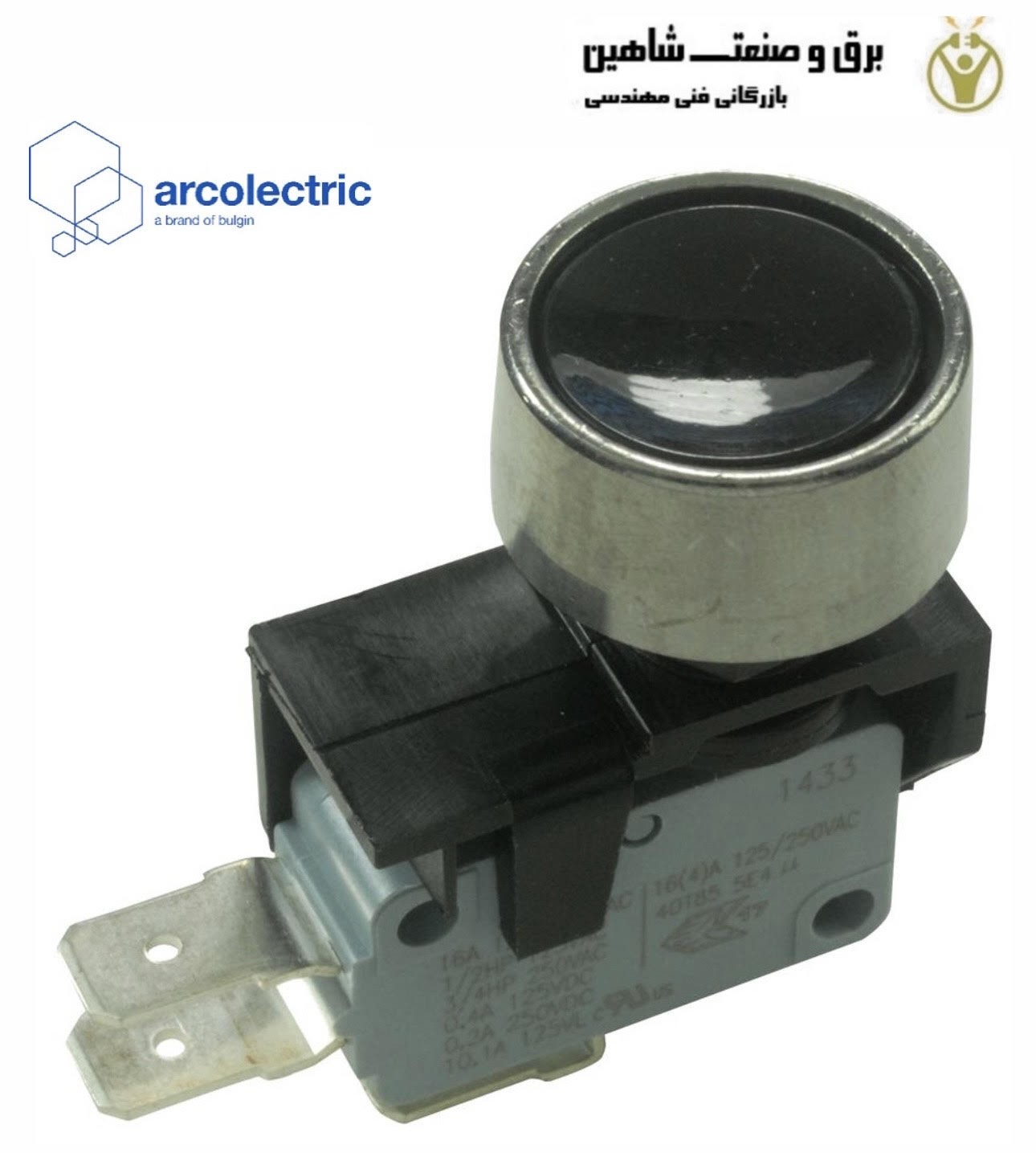 سوئیچ فشاری صنعتی ARCOLECTRIC مدل C0911KBAAJ