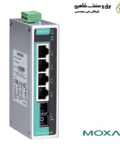 سوئیچ اترنت 5 پورت بدون مدیریت moxa مدل EDS-205A-S-SC موکسا