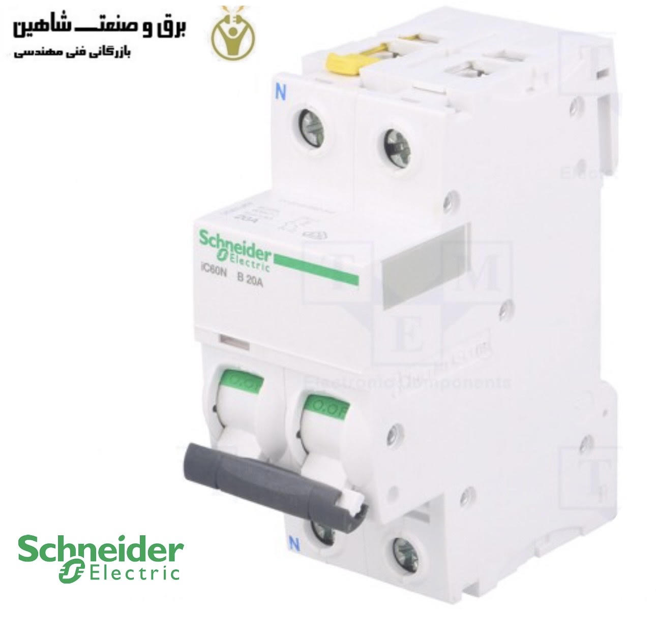 مدارشکن مینیاتوری Schneider مدل A9F03613 اشنایدر