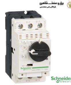 استارت و محافظ دستی TeSys Deca برند Schneider مدل GV2P06 اشنایدر