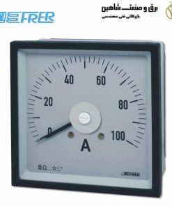 نشانگر آمپر آنالوگ DC برند FRER مدل F96MVX010 فرر
