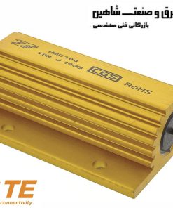 مقاومت سیمی با پایه شاسی 100 اهم TE Connectivity / Holsworthy مدل HSC100-100R