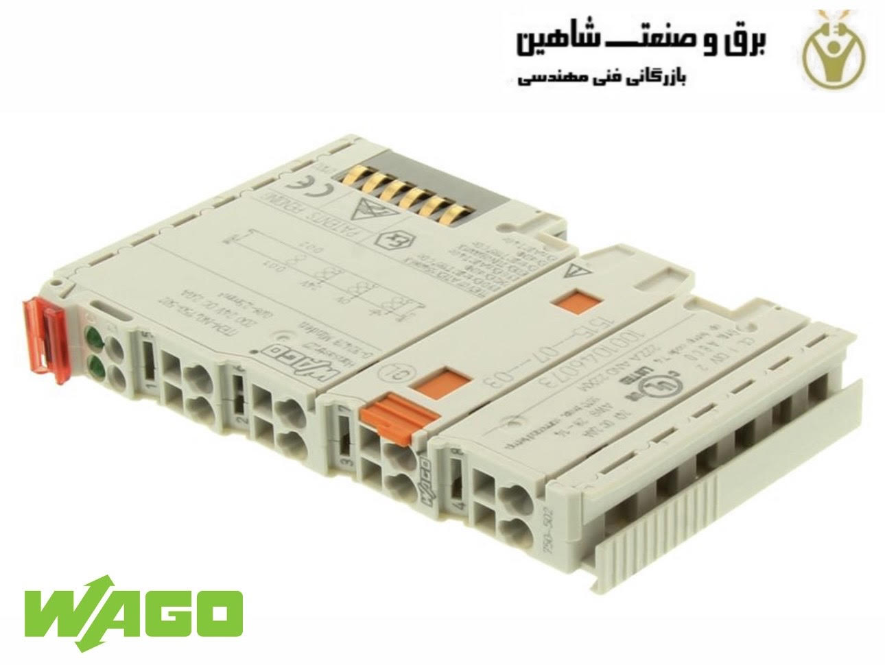 خروجی دیجیتال 2 کاناله wago مدل 750-502 واگو