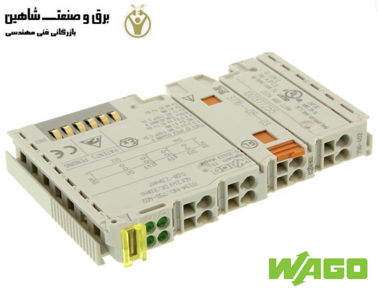 ماژول ورودی دیجیتال wago مدل 750-402 واگو