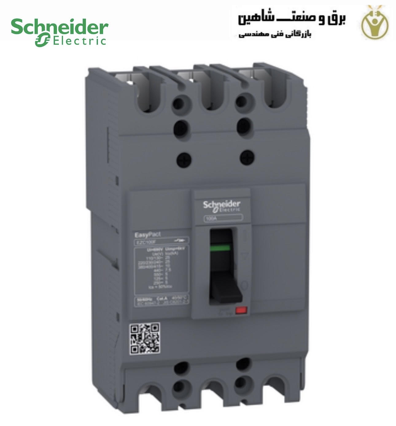 کلید قطع کننده مدار schneider مدل EZC100F3100 اشنایدر