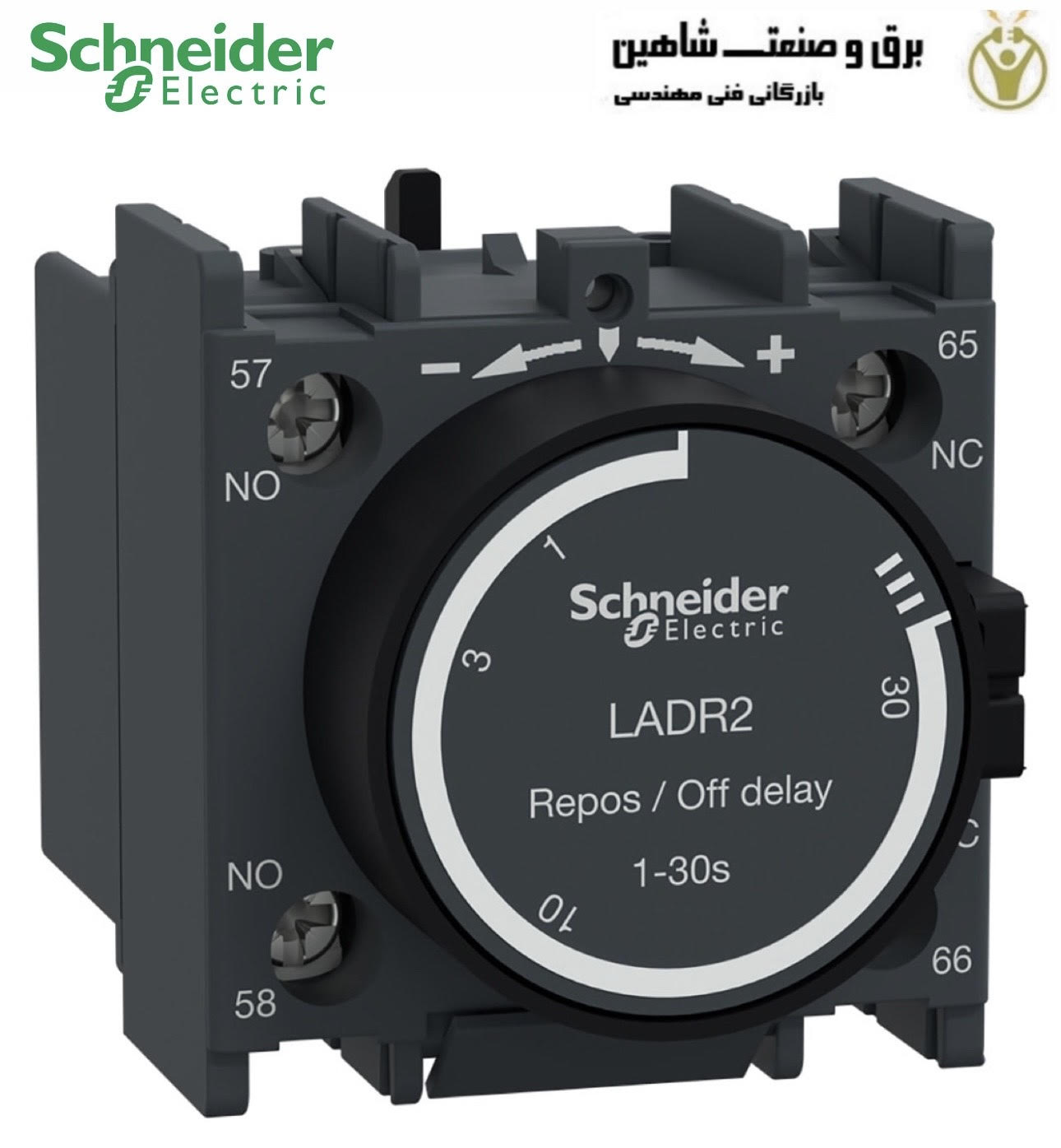 تایمر بادی اشنایدر LADR2