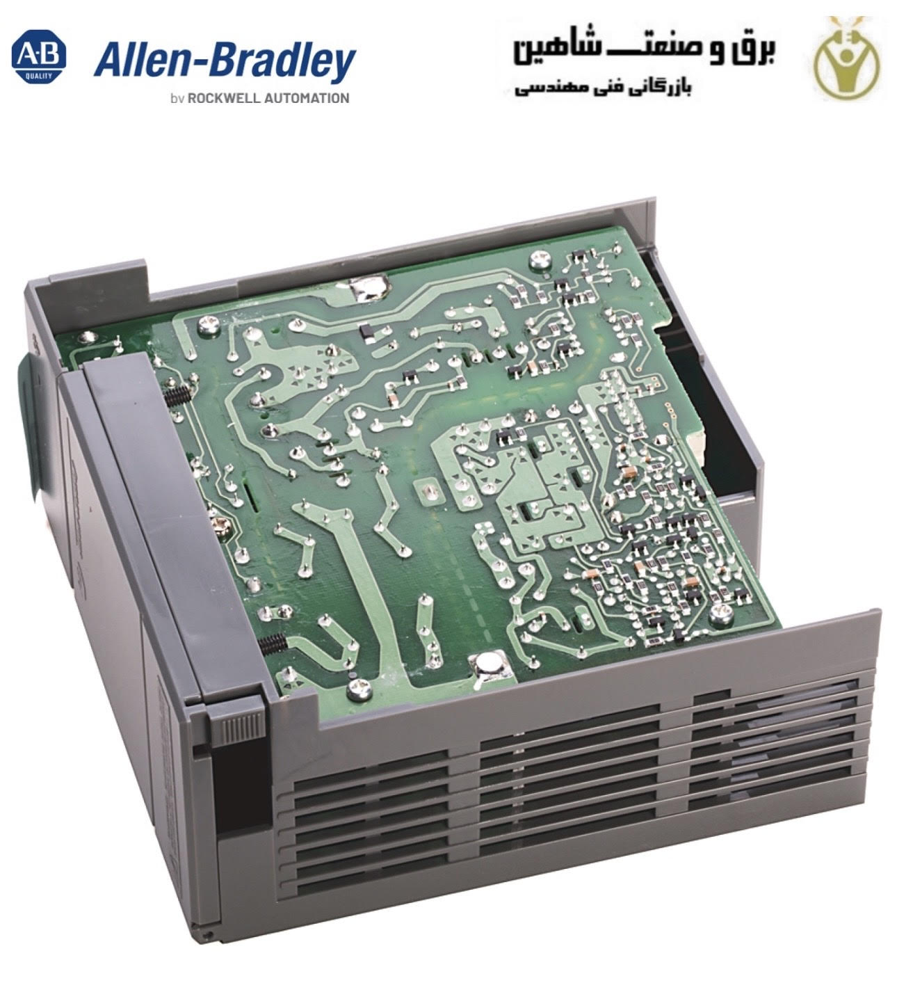منبع تغذیه PLC سری 500 SLC برند Allen bradley مدل 1746-P3