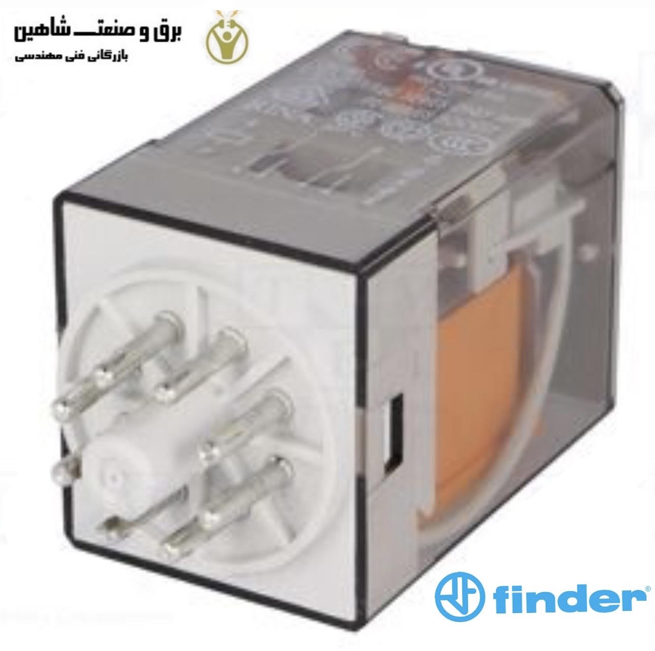 رله شیشه ای Finder مدل 90.22SMA فیندر