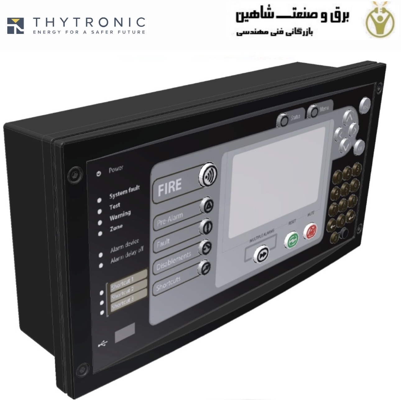 پنل تکرار کننده QR برند thytronic مدل 02150L تیرونیک برای isocontrol/M-ISOLMED