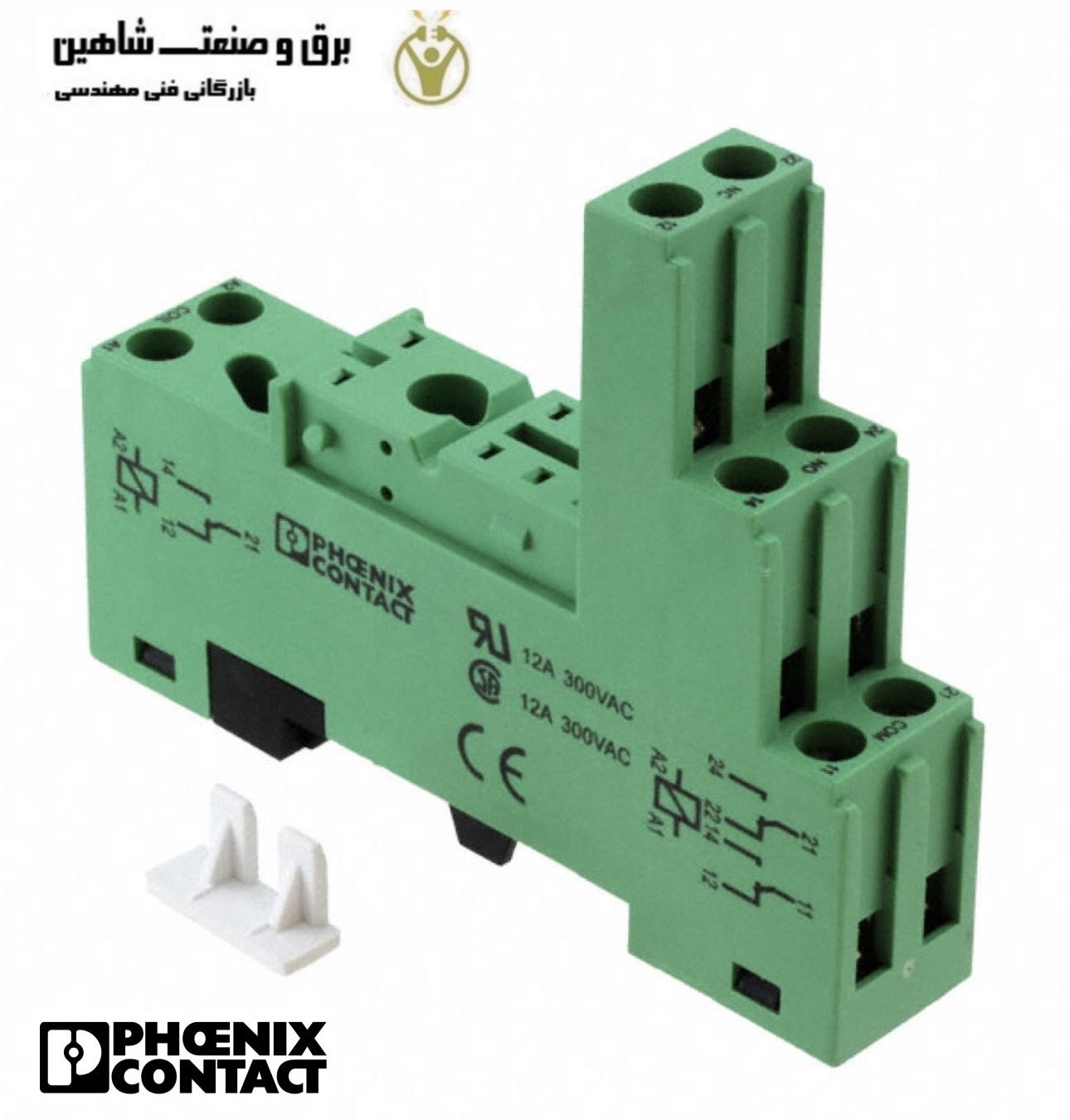 سوکت رله PHOENIX مدل PR1-BSC3/2X21 کد 2833521 فونیکس